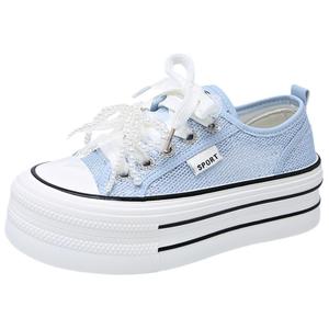 Низкие женские скейтерские кеды Captain illy, синий