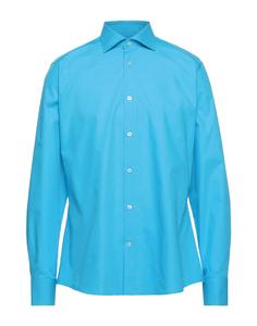 Рубашка Gianluca T., лазурный
