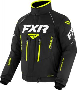 Куртка FXR Adrenaline мужская, Black/Charcoal/Hi-vis