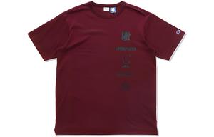 Футболка X Uactp X Union X Born X Raised X Assc Toy Drive UNDEFEATED, Burgundy