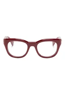 Очки в оправе 'кошачий глаз' Gucci, красный