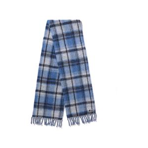 A BATHING APE Вязаный шарф унисекс, Blue BLX