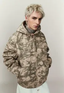 Джинсовая куртка Bershka, Dark Brown