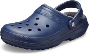 Крокс Унисекс Классические Тапочки с Подкладкой Crocs, темно-синий