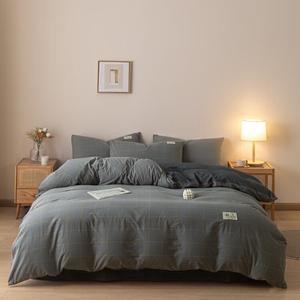 LUOLAI HOME Комплект постельного белья 1.5, простыня на резинке 150x200 см