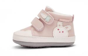 Нескользящие, износостойкие, теплые детские туфли для младенцев и малышей DAVE&BELLA, розовый