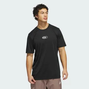 Футболка adidas Get Buckets с коротким рукавом и графическим принтом