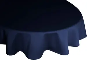 Скатерть вирт "NEWBURY", круглая Wirth Ø 160 см, цвет nachtblau