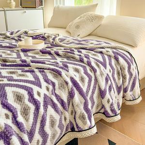 Disney Двухслойное плюшевое одеяло 180х220 см, 2,5 кг, утолщенное, тройной теплозащиты, антихолод