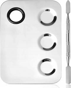 Палитра для смешивания косметики для рук, металл Beautiona