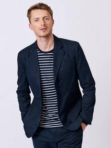 Марехам пиджак с накладными карманами Aubin, Navy