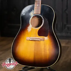 Акустическая гитара Gibson Custom Shop 1942 Banner J-45 Murphy Lab Heavy Aged - Винтажный солнечный градиент с жестким футляром