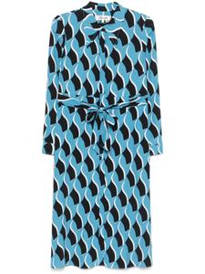 DVF Diane von Furstenberg платье миди Gizelle, синий