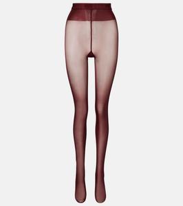 Колготки неоновые 40 Wolford, Midnight Red
