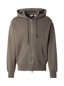 LEVI'S  Толстовка на молнии 'Authentic' в зеленом цвете