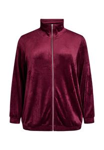 Толстовка Zizzi HOHEM KRAGEN, Fig/Bordeaux