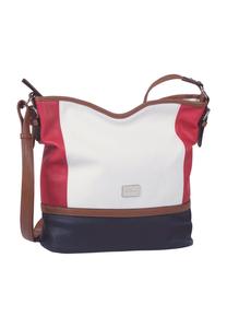 Женская сумка через плечо из искусственной кожи в полоску с блоками TOM TAILOR, цвет Mixed Mari