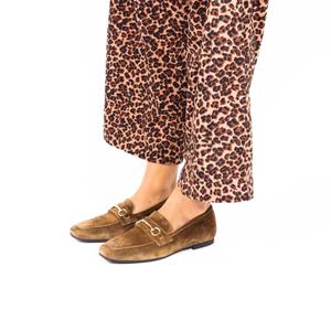 Женские лоферы Cannes в бежевом замше Ateliers