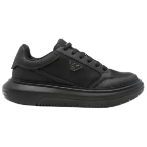EMPORIO ARMANI Мужские черные кеды Low top Casual