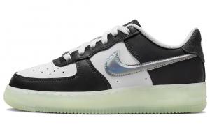 Женские кроссовки для скейтбординга Nike Air Force 1, Black/White