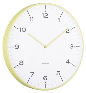 Настенные часы Karlsson Wall, 40x40x40 см, зеленый