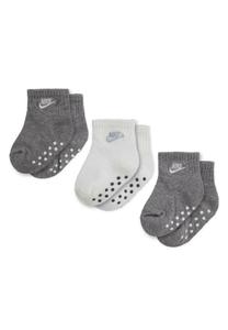 Носки Core Futura Logo 3 Pack Nike, цвет dark grey heather
