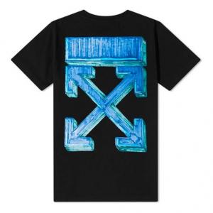 Футболка fw20 marker arrow printing normal version men black Off-White, черный