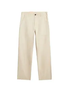 Брюки из японского хлопка Newfatigue Fortela, бежевый