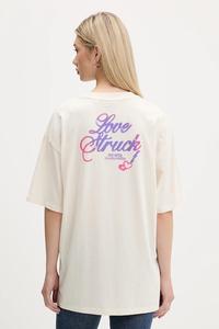 Футболка из хлопка Hugo Blue, бежевый