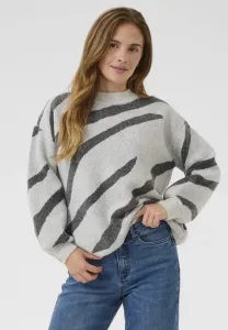 Джемпер Kaffe, Light G Mel/Dark Grey Stripe
