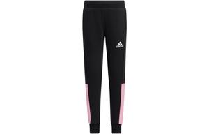 Детские трикотажные спортивные штаны Adidas, черный