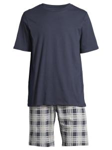 Короткая пижама SCHIESSER Night & Home, Mottled Grey