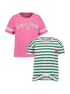 Рубашка BLUE SEVEN, цвет Light pink/White