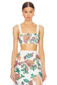 Верхняя часть платья Misa Los Angeles, мультиколор