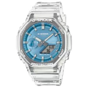 CASIO Часы 2100 Collection Quartz Movement Resin Strap Watch Unisex Blue Dial, Blue Dial