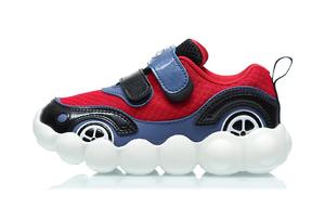 Кроссовки LINING YOUNG Kids Lifestyle Shoes PS Low-top Cinnabar Red / Starry Sky Blue / Standard Black
