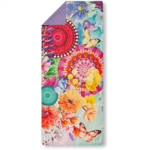 Модное дорожное полотенце Vitori микрофибра, 75x180, быстро сохнущее, для путешествий, спорта, йоги, двусторонний дизайн Hip, сиреневый