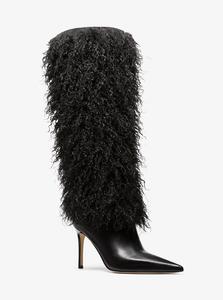 Ботинки из искусственной овчины Dawn Michael Kors, черный