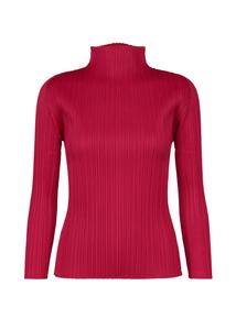 Топ new colorful basics 4 Pleats Please Issey Miyake, красный