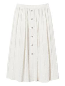 Юбка из льняной смеси TWINSET, белый