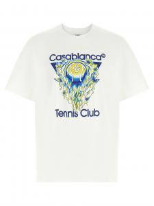 Футболка «Иконка теннисного клуба» CASABLANCA, белый