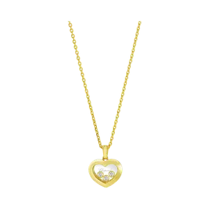 Кулон Chopard Happy Diamonds Icons - Подвеска, желтое золото, бриллианты
