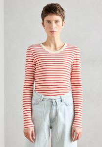 Топ Marc O'Polo CREW NECK STRIPED, Red