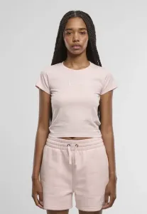 Футболка с небольшим фирменным принтом Karl Kani, Rose