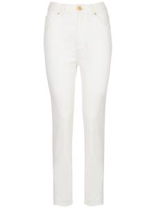 Узкие джинсы Balmain, белый