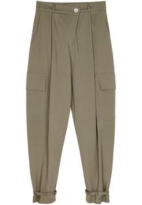 Зауженные брюки-карго OH APRIL Saara, оливковый