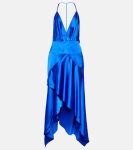 Асимметричное платье миди Alexandre Vauthier, Majestic Blue