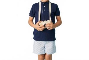 Синие шорты Peces Pi And Pa, синий