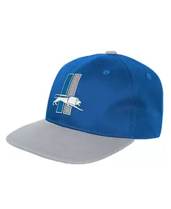 Синяя кепка Detroit Lions для мальчиков и девочек, настоящая ретро-регулировка Outerstuff