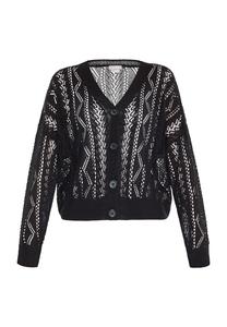 Вязаный кардиган Usha Knit Cardigan, черный
